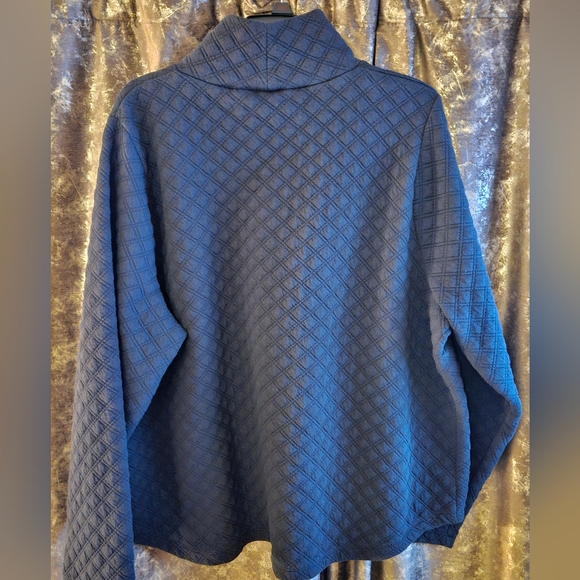 J Crew Factory Quilted Mockneck Sweater - Picture 2 of 6